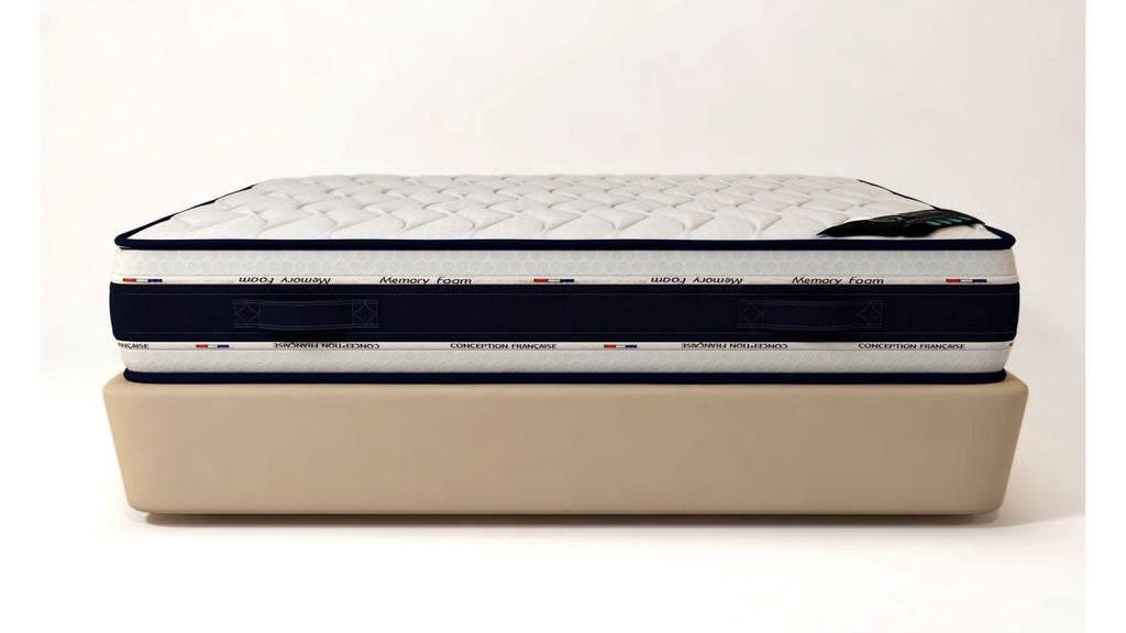 Sommier + Matelas 22cm d'Épaisseur Mémory