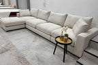 Canapé JULIA Modulable Chenille 4+1 Pouf